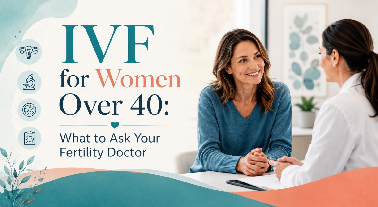 IVF for Women Over 40: What to Ask Your Fertility Doctor